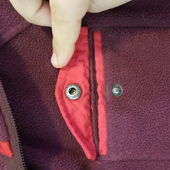 WOOLRICH Nylon Trimmed Fleece Full Zip - Picture 3 of 5